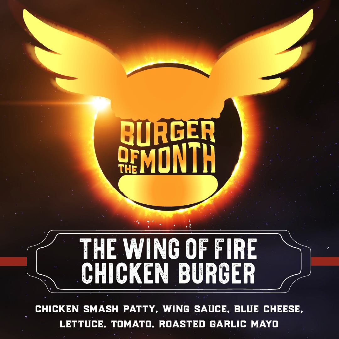 Wing of Fire Chicken Burger